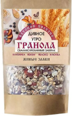 Гранола Дивинка Живые злаки Дивное утро 220г